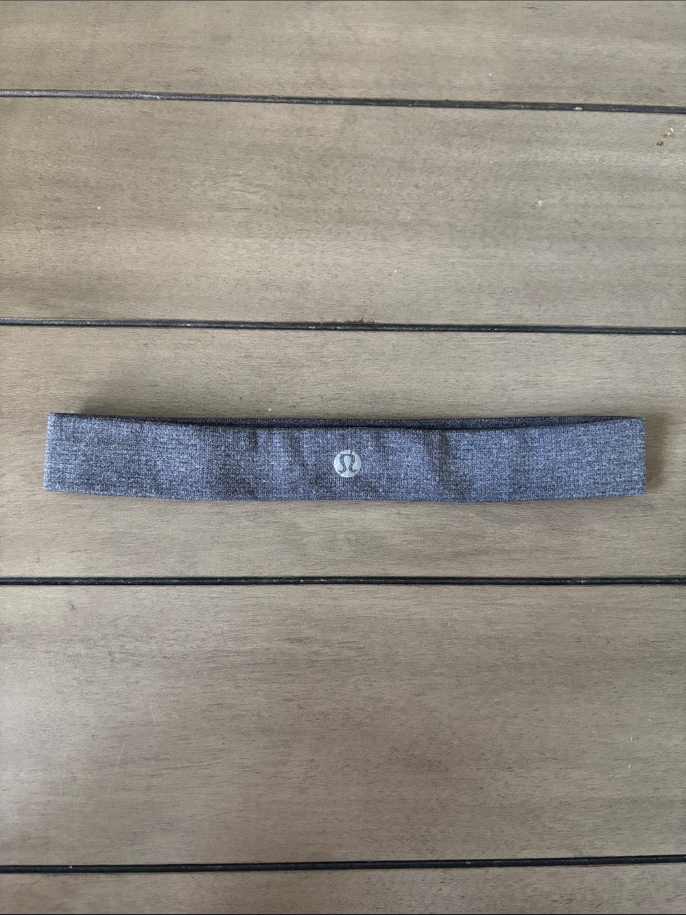 lululemon athletica Women’s Heather Gray Stretch Sporty Headband